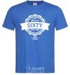 Men's T-Shirt Born in sixty years ago royal-blue фото