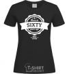 Women's T-shirt Born in sixty years ago black фото