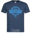 Men's T-Shirt Born in twenty years ago navy-blue фото