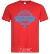 Men's T-Shirt Born in twenty years ago red фото