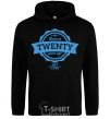 Men`s hoodie Born in twenty years ago black фото