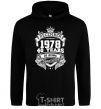 Men`s hoodie December 1978 awesome black фото