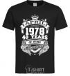 Men's T-Shirt April 1978 awesome black фото