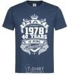 Men's T-Shirt May 1978 awesome navy-blue фото