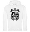 Men`s hoodie December 1968 awesome White фото