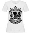 Women's T-shirt December 1968 awesome White фото