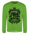 Sweatshirt December 1968 awesome orchid-green фото