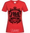 Women's T-shirt Jenuary 1968 awesome red фото