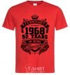 Men's T-Shirt February 1968 awesome red фото