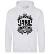 Men`s hoodie May 1968 awesome sport-grey фото