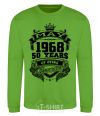 Sweatshirt May 1968 awesome orchid-green фото