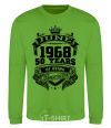 Sweatshirt June 1968 awesome orchid-green фото