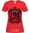 Women's T-shirt August 1968 awesome red фото