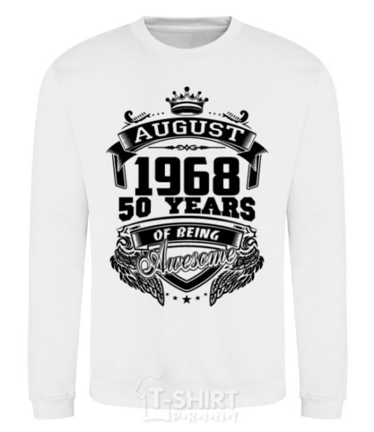 Sweatshirt August 1968 awesome White фото