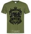 Men's T-Shirt October 1968 awesome millennial-khaki фото