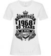 Women's T-shirt October 1968 awesome White фото