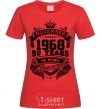 Women's T-shirt November 1968 awesome red фото