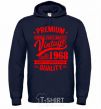 Men`s hoodie Premium vintage 1968 navy-blue фото