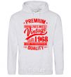 Men`s hoodie Premium vintage 1968 sport-grey фото