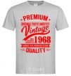 Men's T-Shirt Premium vintage 1968 grey фото