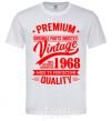 Men's T-Shirt Premium vintage 1968 White фото