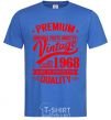 Men's T-Shirt Premium vintage 1968 royal-blue фото