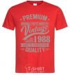 Men's T-Shirt Premium vintage 1988 red фото