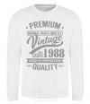 Sweatshirt Premium vintage 1988 White фото