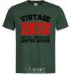 Men's T-Shirt Vintage 1972 bottle-green фото