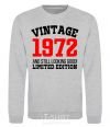 Sweatshirt Vintage 1972 sport-grey фото