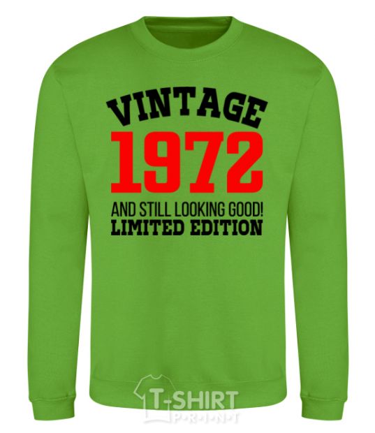 Sweatshirt Vintage 1972 orchid-green фото