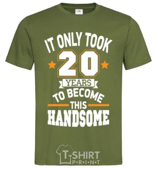 Men's T-Shirt It only took 20 years to become this handsome millennial-khaki фото