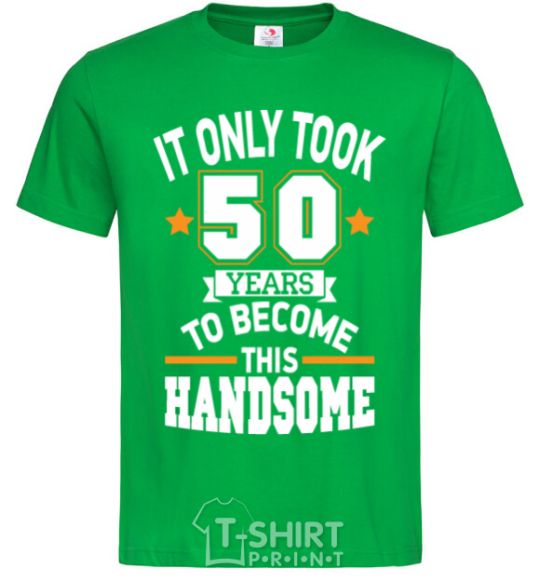 Men's T-Shirt It only took 50 years to become this handsome kelly-green фото