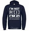 Men`s hoodie I'm not 30 i'm 21 with 9 years of experience navy-blue фото