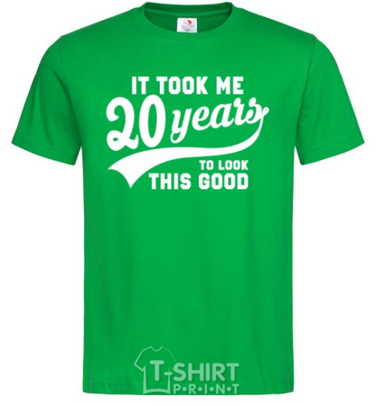 Men's T-Shirt It took 20 years to look this good kelly-green фото