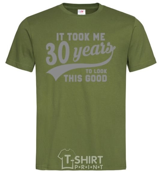 Men's T-Shirt It took me 30 years to look this good millennial-khaki фото