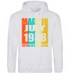 Men`s hoodie Made in July 1988 30 years of being awesome sport-grey фото