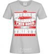 Women's T-shirt Don't hate me because i look this good at 30 grey фото