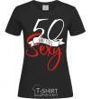 Women's T-shirt 50 and still sexy black фото