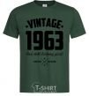 Men's T-Shirt Vintage 1963 and still looking good bottle-green фото