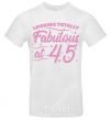 Men's T-Shirt Looking totally Fabulous at 45 White фото