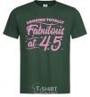 Men's T-Shirt Looking totally Fabulous at 45 bottle-green фото