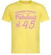 Men's T-Shirt Looking totally Fabulous at 45 cornsilk фото