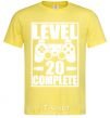 Men's T-Shirt Level 20 complete cornsilk фото