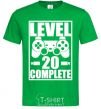 Мужская футболка Level 20 complete Зеленый фото