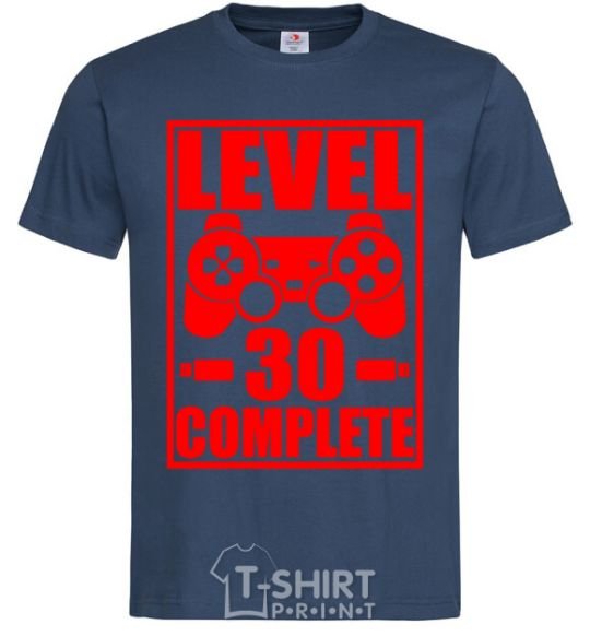Мужская футболка Level 30 complete с джойстиком Темно-синий фото