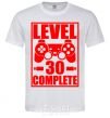 Мужская футболка Level 30 complete с джойстиком Белый фото