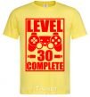 Мужская футболка Level 30 complete с джойстиком Лимонный фото