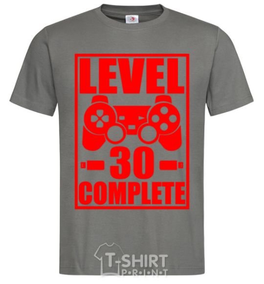 Men's T-Shirt Level 30 complete с джойстиком dark-grey фото