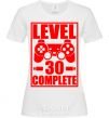 Женская футболка Level 30 complete с джойстиком Белый фото